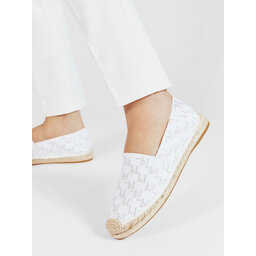 

Еспадрильї KARL LAGERFELD KL80112 White Canvas, Білий