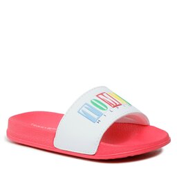 Tommy Hilfiger Παντόφλες Tommy Hilfiger Logo Pool Slide T3A0-32796-1172 M White/Multicolor X256
