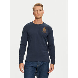 La Martina La Martina Футболка ZMRG30 JS342 Cиній Regular Fit