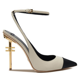 Elisabetta Franchi Sandale Elisabetta Franchi SA-25B-46E2-V570 Écru