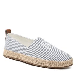 Tommy Hilfiger Espadrillos Tommy Hilfiger Th Espadrille Classic Seersucker FM0FM04449 Blue Coast DBX
