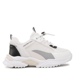 

Снікерcи Calvin Klein Jeans Low Cut Lace-Up Sneaker V3X9-80600-1594 M White/Grey/Black Y136, Білий