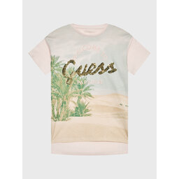 Guess Guess Camiseta J3GI16 K6XN3 Beis Oversize