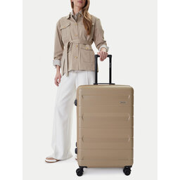 GINO ROSSI Großer Koffer GINO ROSSI CEO-GIN-L-004-BEIGE Beige
