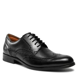 Clarks Halbschuhe Clarks Craft Arlo Limit 261714527 Black Leather