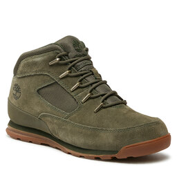 Timberland Chaussures de trekking Timberland Euro Rock Heritage L/F TB0A2H7HA581 Dark Green Suede