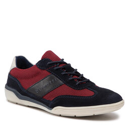 Bugatti Snīkeri Bugatti 323-46515-14694131 Dark Blue/Dark Red