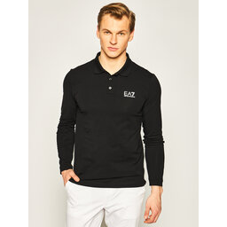EA7 Emporio Armani Polo marškinėliai EA7 Emporio Armani 8NPF05 PJM5Z 1200 Black