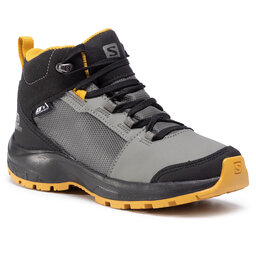 Salomon Туристически Salomon Outward Cswp J 409722 09 W0 Castor Gray/Black/Arrowwood