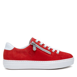 Rieker Sneakersy Rieker L59L1-33 Czerwony