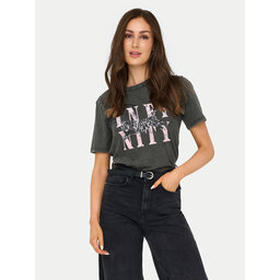 ONLY ONLY Camiseta Lucy 15346786 Gris Regular Fit