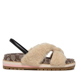 

Босоніжки Coach Tally Shearlg Sandal C5885 Natural, Бежевий