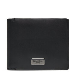 Calvin Klein Jeans Große Herren Geldbörse Calvin Klein Jeans Inst Plaque Bifold K50K511451 Black BEH