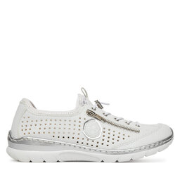 Rieker Sneakers Rieker L3296-82 Alb