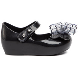 

Туфлі Melissa Mini Melissa Ultragirl Sweet V 32718 Black/Glitter 52060, Чорний