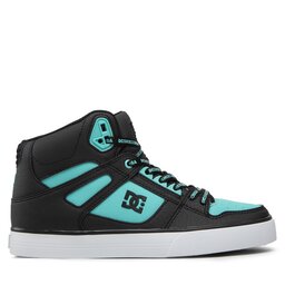 

Снікерcи DC Pure High-Top Wc Se Sn ADYS400093 Black/Blue Atoll(B12), Чорний