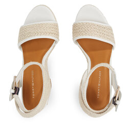 

Еспадрильї Tommy Hilfiger Th Rope High Wedge Sandal FW0FW07926 Ecru YBL, Écru