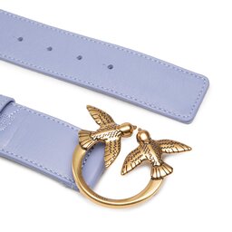 

Жіночий ремінь Pinko Love Puff Birds H4 Belt AI 22-23 PLT01 1H213J A083 Purple Y79Q, Фіолетовий