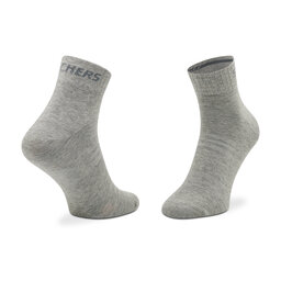 

Набір з 3 пар низьких шкарпеток unisex Skechers SK42017 Light Grey Mel. 9300, Сірий