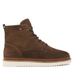 

Чоботи Tommy Hilfiger Cleated Suede Boot FM0FM04191 Rockefeller Brown GW0, Коричневий