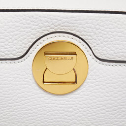 

Сумка Coccinelle ND3 Liya Signature E1 ND3 15 01 01 Brillant White H13, Білий