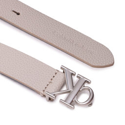 

Жіночий ремінь Calvin Klein Jeans Mono Hw Lthr Belt 25mm K60K610593 PBC, Сірий