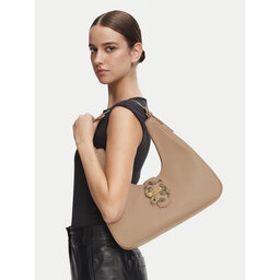 Just Cavalli Handtasche Just Cavalli Iconic Snakes 81RA4BA4 ZSA89 Dunkelbeige