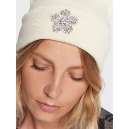 

Шапкa ONLY Liv 15274471 Whisper White/Snow Flake, Écru