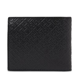 

Чоловічий гаманець Tommy Hilfiger Th Monogram Leather Cc And Coin AM0AM11595 Black BDS, Чорний
