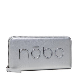 Nobo Velká dámská peněženka Nobo NPUR-K0080-C022 Stříbrná