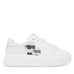 Karl Lagerfeld Kids Sneakersy Karl Lagerfeld Kids Z30371 S Biały