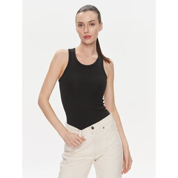 Calvin Klein Calvin Klein Top Modal Rib Tank Top K20K206406 Črna Slim Fit