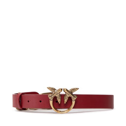 Pinko Ceinture femme Pinko Love Day Macro Chain H2 Belt AI 22-23 PLT01 1H212X Y5H7 Ruby Red R72Q