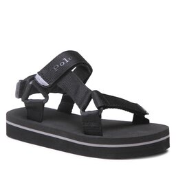 Polo Ralph Lauren Sandalias Polo Ralph Lauren New Haven Platform RF103988 Black Webbing w/ Tonal PP
