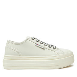 Tommy Jeans Tornacipő Tommy Jeans Foxing EN0EN02714 Ekru