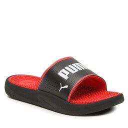 Puma Παντόφλες Puma Softride Slide Massage 38306203 Μαύρο