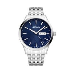 Adriatica Zegarek Adriatica A8327.5115Q Silver/Silver