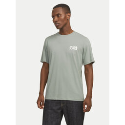 Jack&Jones Jack&Jones Póló Corp Logo 12151955 Zöld Standard Fit