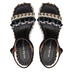 

Еспадрильї Alma En Pena V240951 Suede Black, Чорний