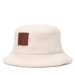 Calvin Klein Hut Calvin Klein All-Over Sherpa W/ Patch Bucket LV04F5097G Creme