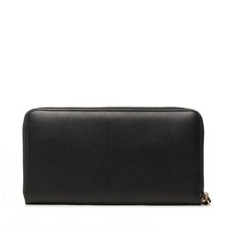 

Великий жіночий гаманець Trussardi Metal Plate Zip 75W00350 K299, Чорний