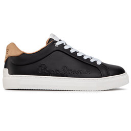 

Снікерcи Pepe Jeans Adams Logo 20 PLS31049 Black 999, Чорний