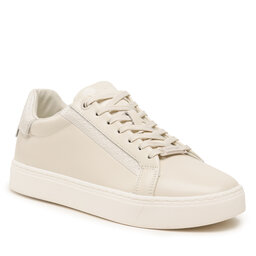 Calvin Klein Zapatillas Calvin Klein Clean Cup Lace Up Nano Mono Mix HW0HW01592 Dk Ecru ACG