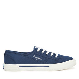 Pepe Jeans Tenisky Pepe Jeans Brady Basic W PLS31287 Modrá