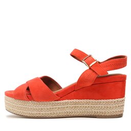 

Еспадрильї Tamaris 1-28001-20 Orange Suede 674, Червоний