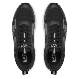 

Снікерcи EA7 Emporio Armani X8X154 XK357 K716 Black+Silver, Чорний
