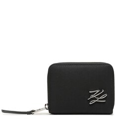 KARL LAGERFELD Liten damplånbok KARL LAGERFELD 231W3215 Black