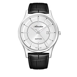 Adriatica Zegarek Adriatica A1296.5213Q Silver/Black