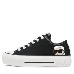 

Кеди KARL LAGERFELD KL60410N Black Canvas, Чорний