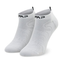 CMP Hohe Unisex-Socken CMP Ultralight Sock Pa 3I96977 Bianco/Nero 14XL